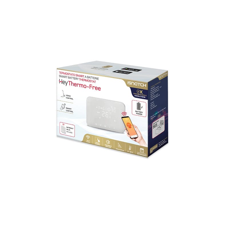 Isnatch Termostat temperatura Termostat temperatura Isnatch K-49683040 | Roșu, Touch