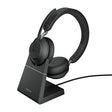Jabra Casti In Ear Casti Jabra Evolve2 65 MS Stereo 26599-999-889 | On-Ear, Bluetooth, Microsoft Teams, Negru