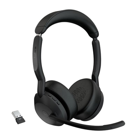Jabra Casti bluetooth Casti Jabra Evolve2 55 25599-999-999 | MS Stereo, Bluetooth, Adaptor USB-A