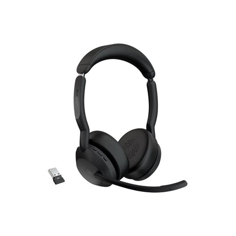 Jabra Casti bluetooth Casti Jabra Evolve2 55 25599-999-999 | MS Stereo, Bluetooth, Adaptor USB-A