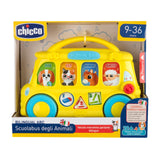 Jucarie Bilingva Interactiva Chicco Autobuzul Scolar, Italiana-engleza, 9-36luni