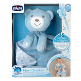 Jucarie Muzicala Chicco Maxi Doudou Firstdreams, Bleu (albastru), 0luni+