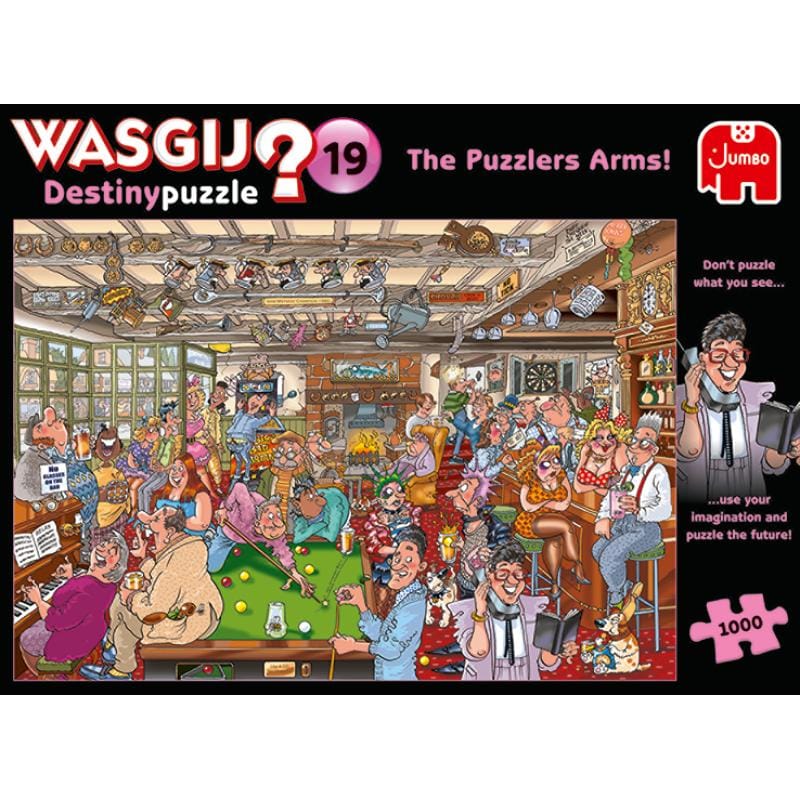Jumbo Spiele Puzzle Jumbo Wasgij Destiny 19 „Die Kneipe – Im Eck” 1000 piese (19166)