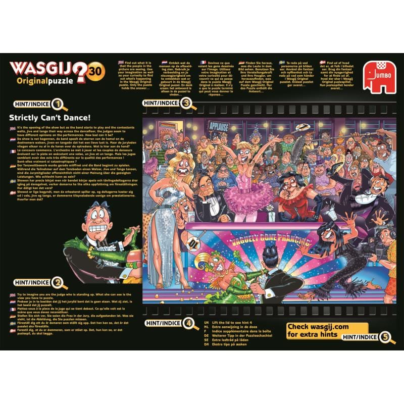 Jumbo Spiele Puzzle Puzzle Jumbo Wasgij Original 30 19160 | 1000 piese, Walzer Tango Jive