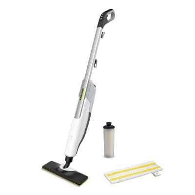 Kärcher Aparat curatat aburi Aparat de Curatat cu Abur Kärcher SC 2 Upright EasyFix 159652 | Pardoseli Dure, Fara Detergenti, Alb