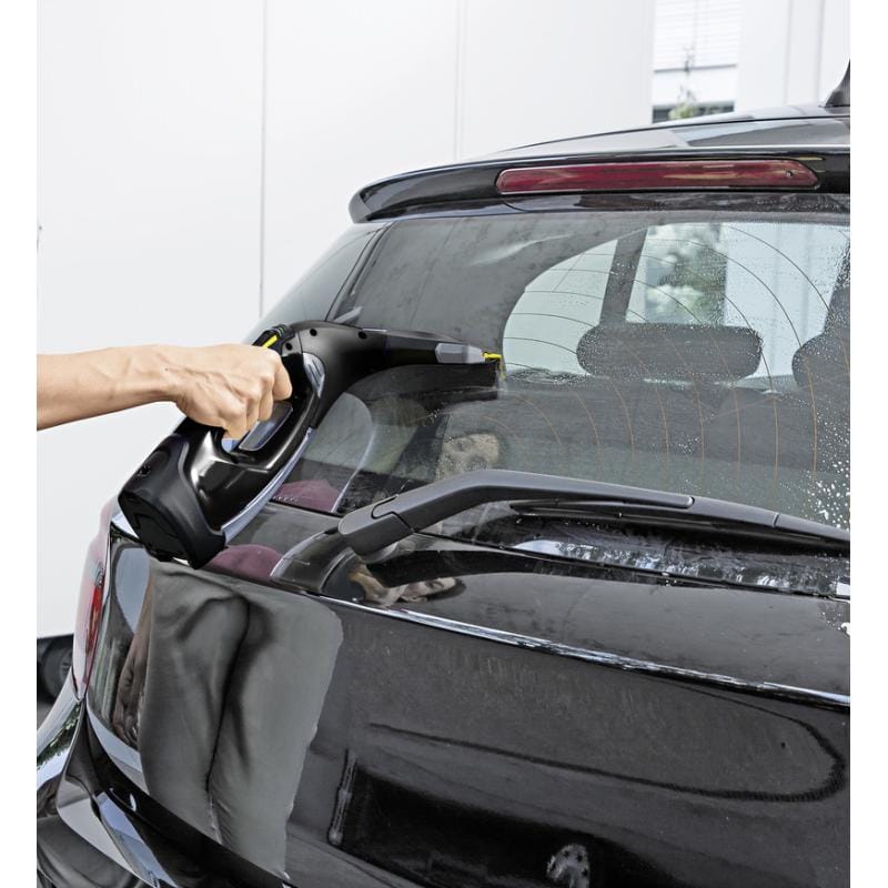 Kärcher Aspirator pentru geamuri Kärcher WV 5 Plus N, Ediția Neagră (Schwarz Edition), fără urme, cu accesorii incluse