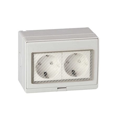 Kemot Priza Kemot - Priza Dubla Schuko IP55 | E-PREX2