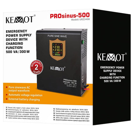 Kemot UPS centrale termice UPS centrale termice Kemot URZ3408 | 300W