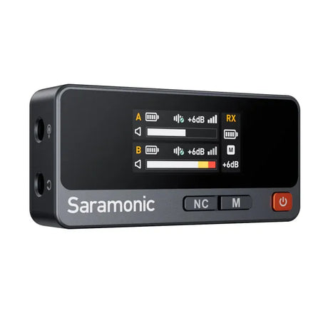 Microfon Wireless Saramonic Air-02 | 2TX+1RX, 2.4GHz, Ultracompact