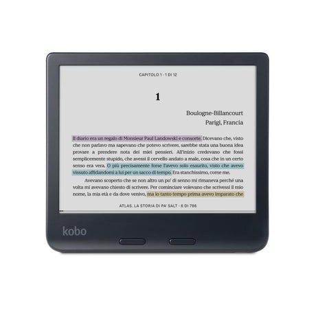 Kobo Ebook reader eBook Reader Kobo Libra Colour N428-KU-BK-K-CK | 7", Ecran Color, Negru