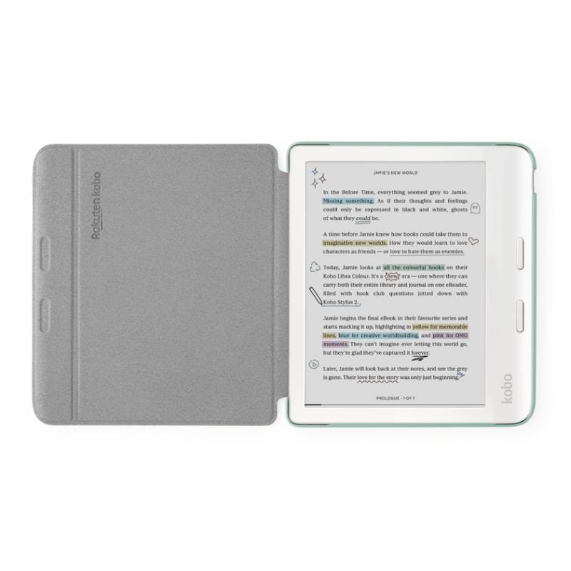 Kobo Husa Ebook reader Husa Ebook reader Kobo SleepCover 152084 | Libra Basic, Garden Green