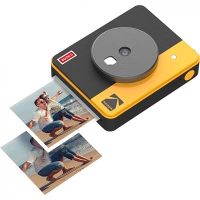 Kodak Kodak Instant Camera & Printer Drucker Mini Shot 3 Retro 4Pass 2in1 yellow Gelb (5525130)
