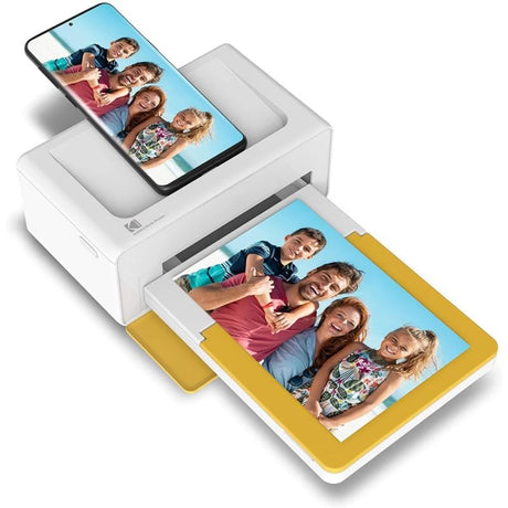 Kodak Camera foto instant Camera Foto Instant Kodak Dock Plus D460Y | 10x15 cm, 4Pass, Galben/Alb
