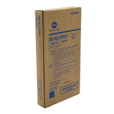 Konica Minolta Consumabile imprimante Developer Original Konica Minolta DV-614 mkstbi10702 | Cyan, Compatibil C452/C552/C652