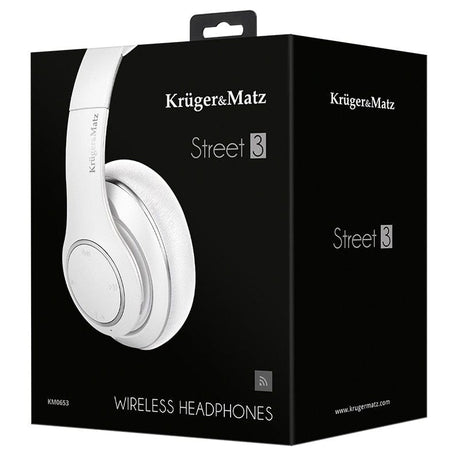 Kruger Matz Casti bluetooth Căști Kruger Matz KM0653 | Alb