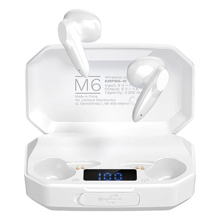 Kruger Matz Casti In Ear Căști Kruger Matz KMPM6-W | Alb