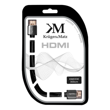 Kruger Matz Cablu HDMI Cablu HDMI Kruger Matz KM0330 | 300cm, 4K UHD