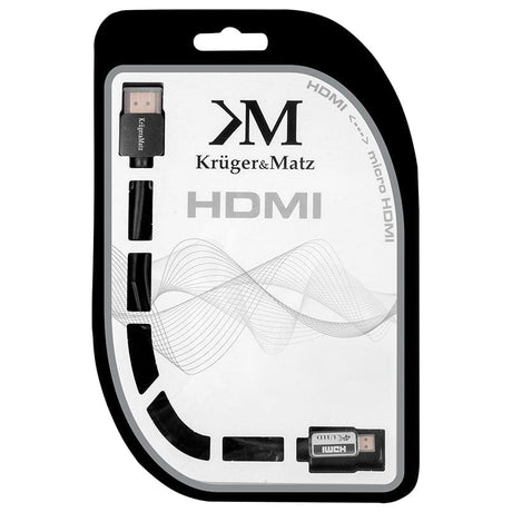 Kruger Matz Cablu HDMI Cablu Kruger Matz KM0328 | Roșu