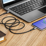 Kruger Matz Cablu USB Cablu Kruger Matz KM1267 | 15W, 100cm, 480Mbps, Roșu
