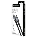 Kruger Matz Cablu USB Cablu Kruger Matz KM1267 | 15W, 100cm, 480Mbps, Roșu
