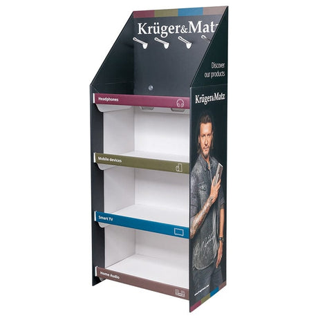 Kruger Matz Display stand Display stand Kruger Matz MR-KM-400 | 4kg, 60cm, Roșu