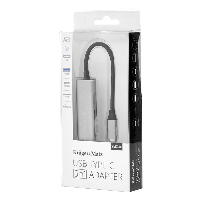 Kruger Matz HUB HUB Kruger Matz KM0390 | 10GB, 4K UHD