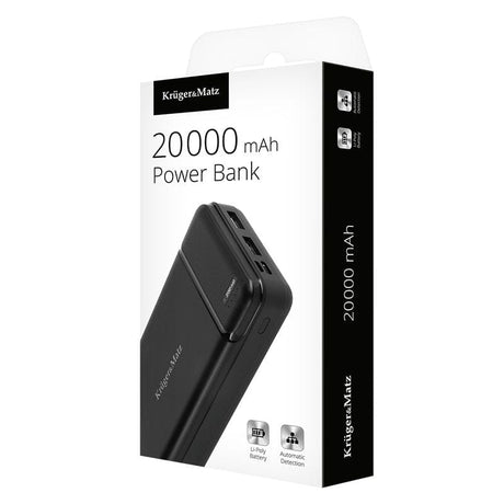 Kruger Matz Power bank Power Bank Kruger Matz KM0906 | Negru