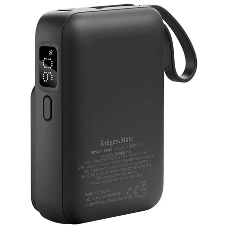 Kruger Matz Power bank Power Bank Kruger Matz KM0913-B | Negru