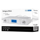 Kruger Matz Radio Portabil Radio Portabil Kruger Matz KM0817 | Alb, Portabil