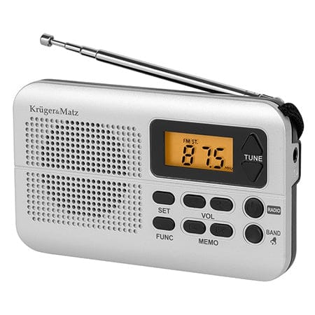 Kruger Matz Radio portabil Radio portabil Kruger Matz KM0819 | 3V, AA, Roșu, Portabil