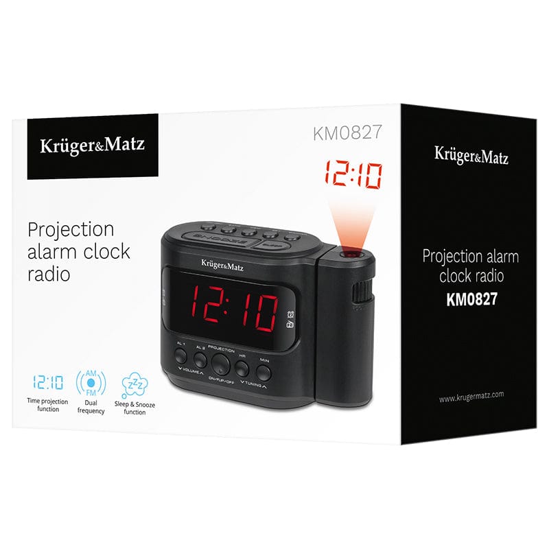 Kruger Matz Radio portabil Radio portabil Kruger Matz KM0827 | 1.5V, AA, Roșu, LED, Portabil