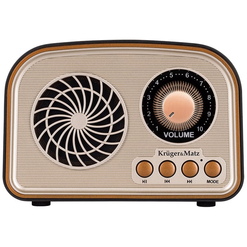 Kruger Matz Radio portabil Radio portabil Kruger Matz KM0834 | Alb, Portabil
