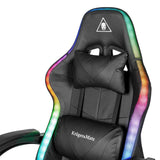 Kruger Matz Scaun Gaming Scaun Gaming Kruger Matz KM0790-BLED | 150kg, 54cm, Negru, LED