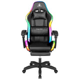 Kruger Matz Scaun Gaming Scaun Gaming Kruger Matz KM0790-BLED | 150kg, 54cm, Negru, LED