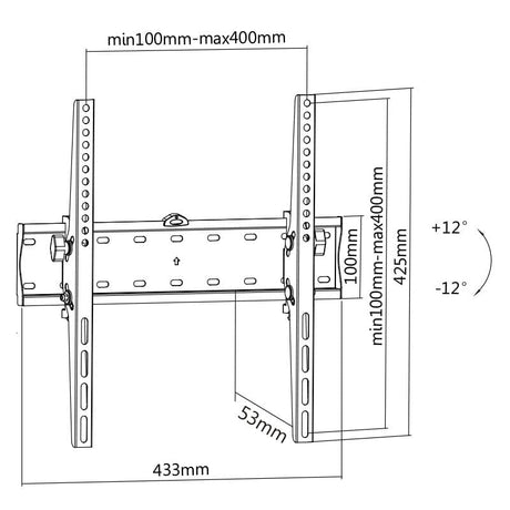 Kruger Matz Suport TV Suport TV Kruger Matz KM1301 | 32"