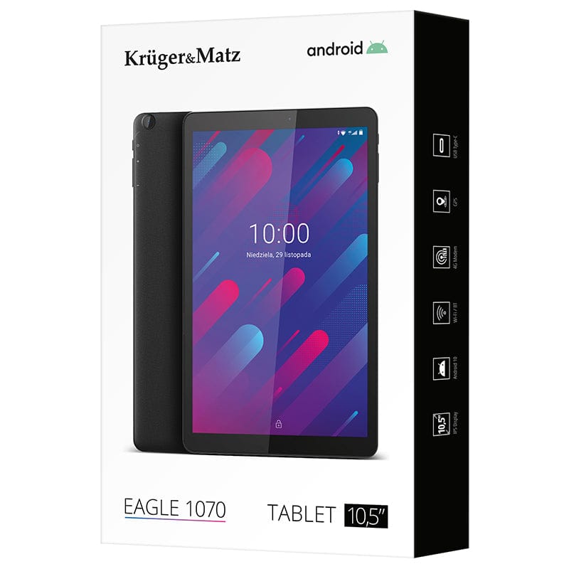 Kruger Matz Tableta Tabletă Kruger Matz KM1070.1 | 6GB, 10.5"
