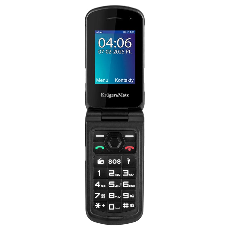 Kruger Matz Telefon Telefon Kruger Matz KM0466 | 1200mAh, 128GB, 5V, Bluetooth, 4G