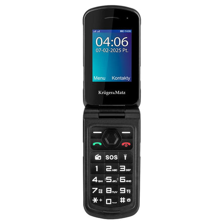 Kruger Matz Telefon Telefon Kruger Matz KM0466 | 1200mAh, 128GB, 5V, Bluetooth, 4G