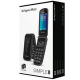 Kruger Matz Telefon Telefon Kruger Matz KM0929.1 | 1000mAh, 16GB, 240V, Albastru, Bluetooth