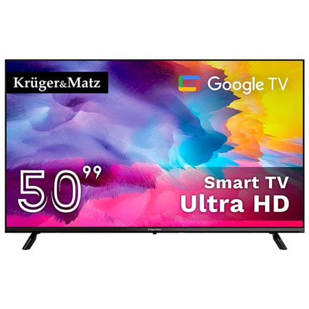 Kruger Matz Televizoare Televizor LED Kruger Matz KM0250UHD-SA | 126cm, 4K UHD, Google TV