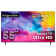 Kruger Matz Televizoare Televizor LED Kruger Matz KM0255UHD-G | 141cm, 4K UHD, Google TV