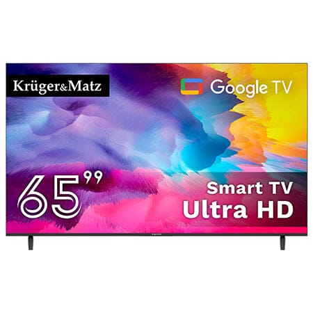 Kruger Matz Televizoare Televizor LED Kruger Matz KM0265UHD-G | 165cm, 4K UHD, Google TV