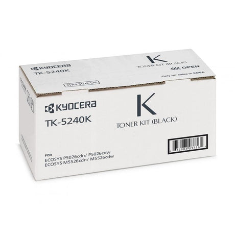 Kyocera Toner Toner Kyocera TK-5240 | Negru, Original, 3000 pagini