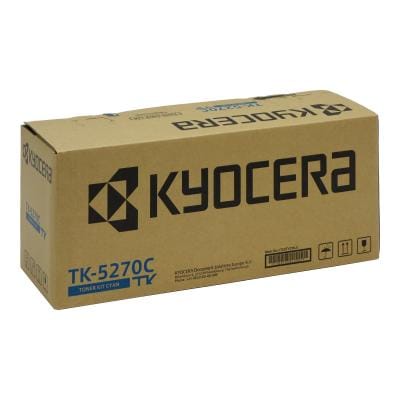 Kyocera Toner Toner Kyocera TK-5270C | Cyan, Original, 6000 pagini, Ecosys