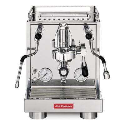 La Pavoni Espressor La Pavoni New Cellini Evolution LPSCVS01EU, carcasă din oțel inoxidabil, design premium