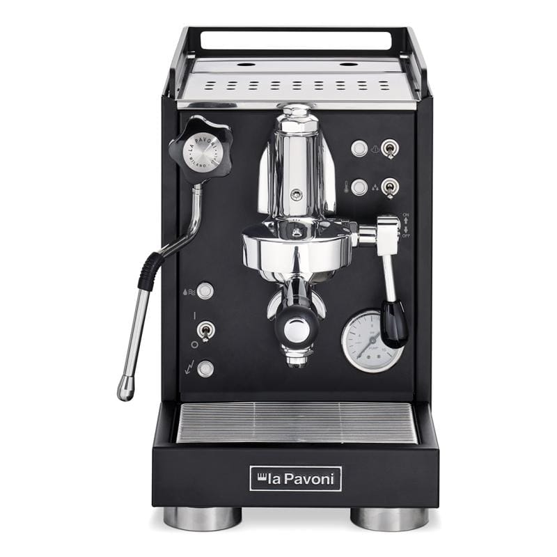 La Pavoni Espressor manual Espressor Manual La Pavoni New Mini Cellini LPSMCB01EU | Negru, Design Compact, Calitate Barista