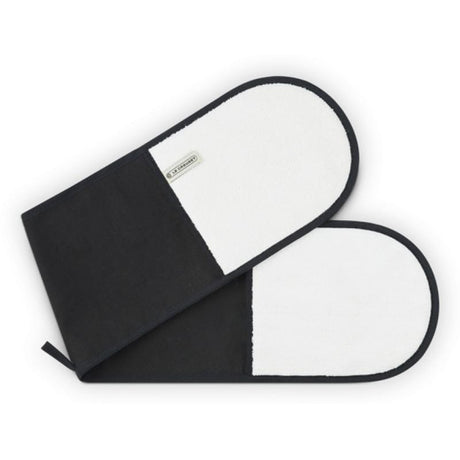 Le Creuset Le Creuset Oven Glove Double 89x20cm black Schwarz (95001000000000)