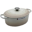 Le Creuset Masina de spalat vase Vas Oval pentru Friptura Le Creuset Signature 149913 | 31cm, Fonta Emailata, Meringue