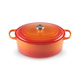 Le Creuset Set ustensile de bucatarie Tava Cuptor Le Creuset Signature 148665 | 33cm, Fontă Emailată, Ovală, Roșu
