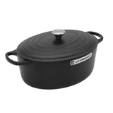 Le Creuset Le Creuset Signature Roaster oval 35cm black Schwarz (21178350000430)